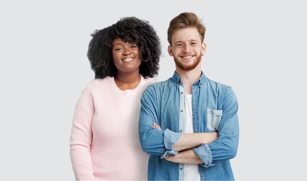 two graduate trainees