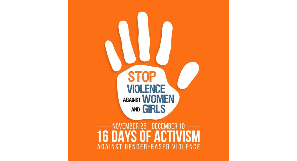 '16 Days of Activism' logo