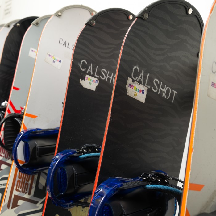 Our snowboards
